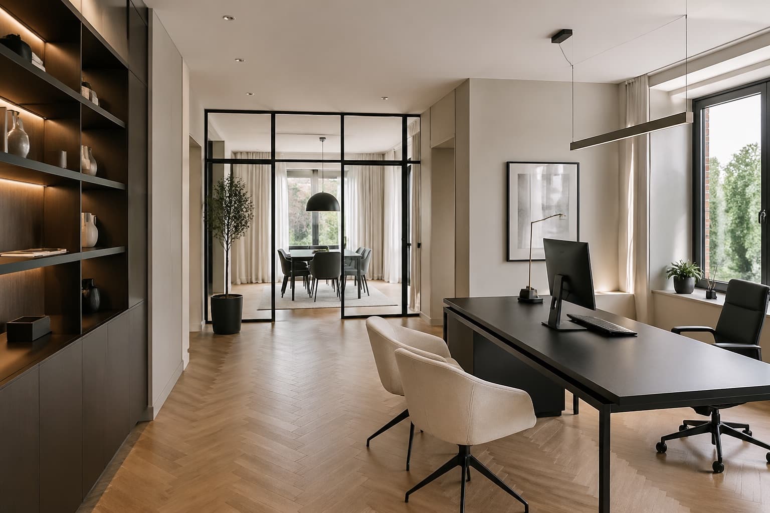 Modernes Büro für Immobilien- und Verwaltungsberatung